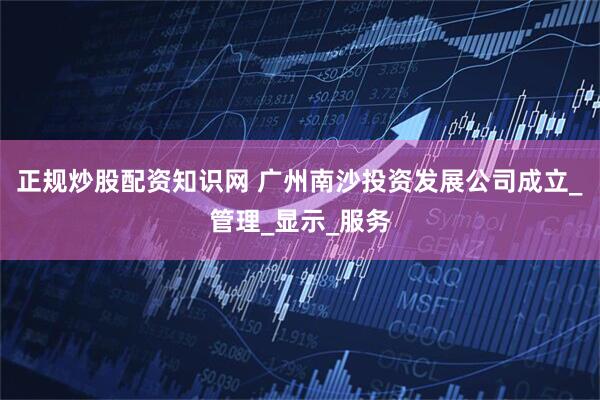 正规炒股配资知识网 广州南沙投资发展公司成立_管理_显示_服务