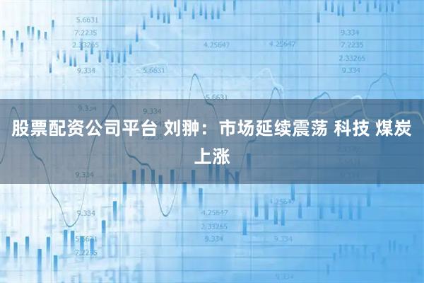 股票配资公司平台 刘翀：市场延续震荡 科技 煤炭上涨